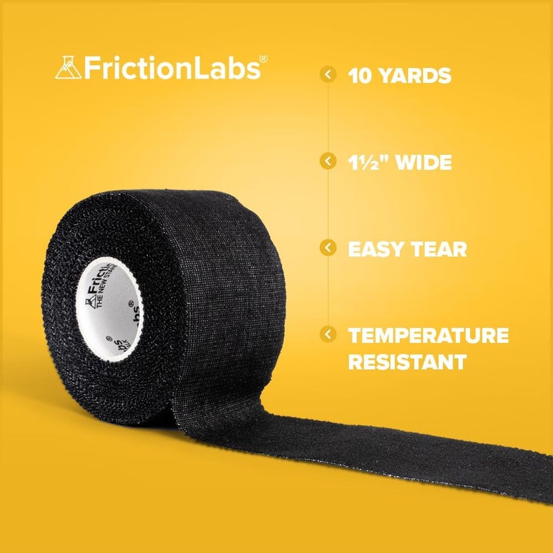 Friction Labs Store Athletic Finger Tape - Rock Climbing Tape for Skin Protection - 1.5” Zinc Oxide Tape - Protective Sports Tape - Easy Tear, Strong Stick - Recyclable Packaging - 10 Yards - Image 5